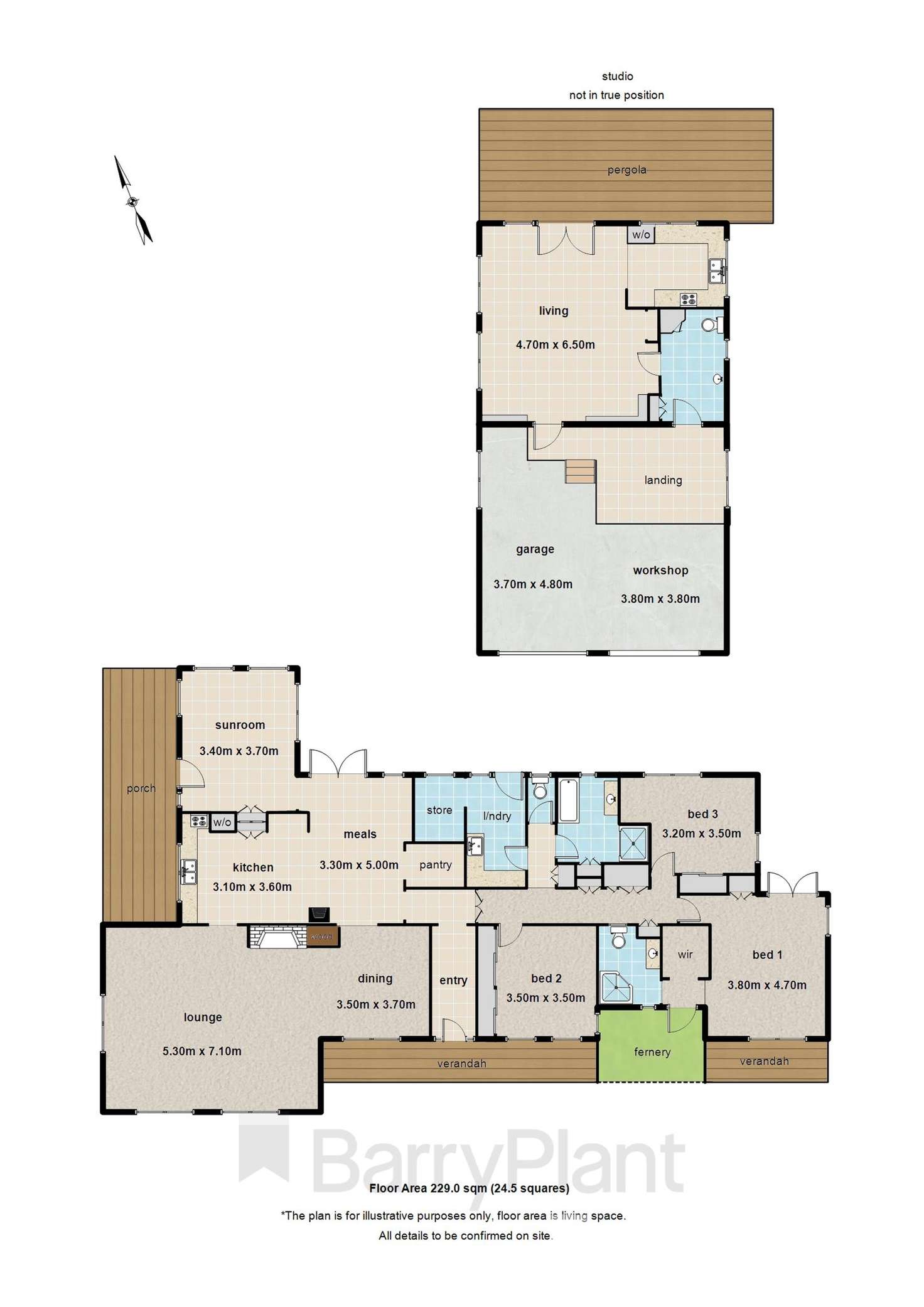 Floorplan of Homely house listing, 76 Kirkpatricks Road, Macclesfield VIC 3782