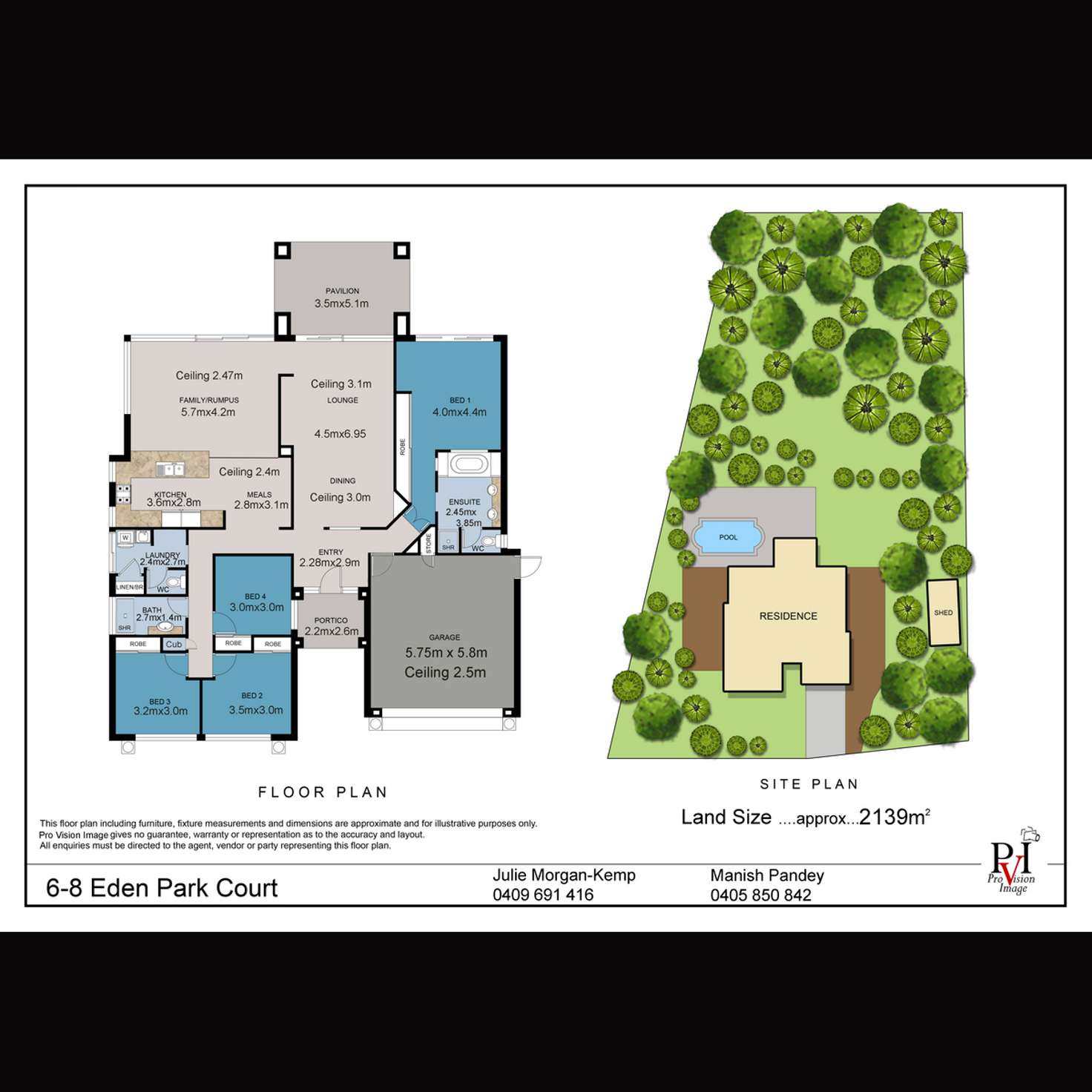 Floorplan of Homely house listing, 6-8 Eden Park Court, Mount Nathan QLD 4211