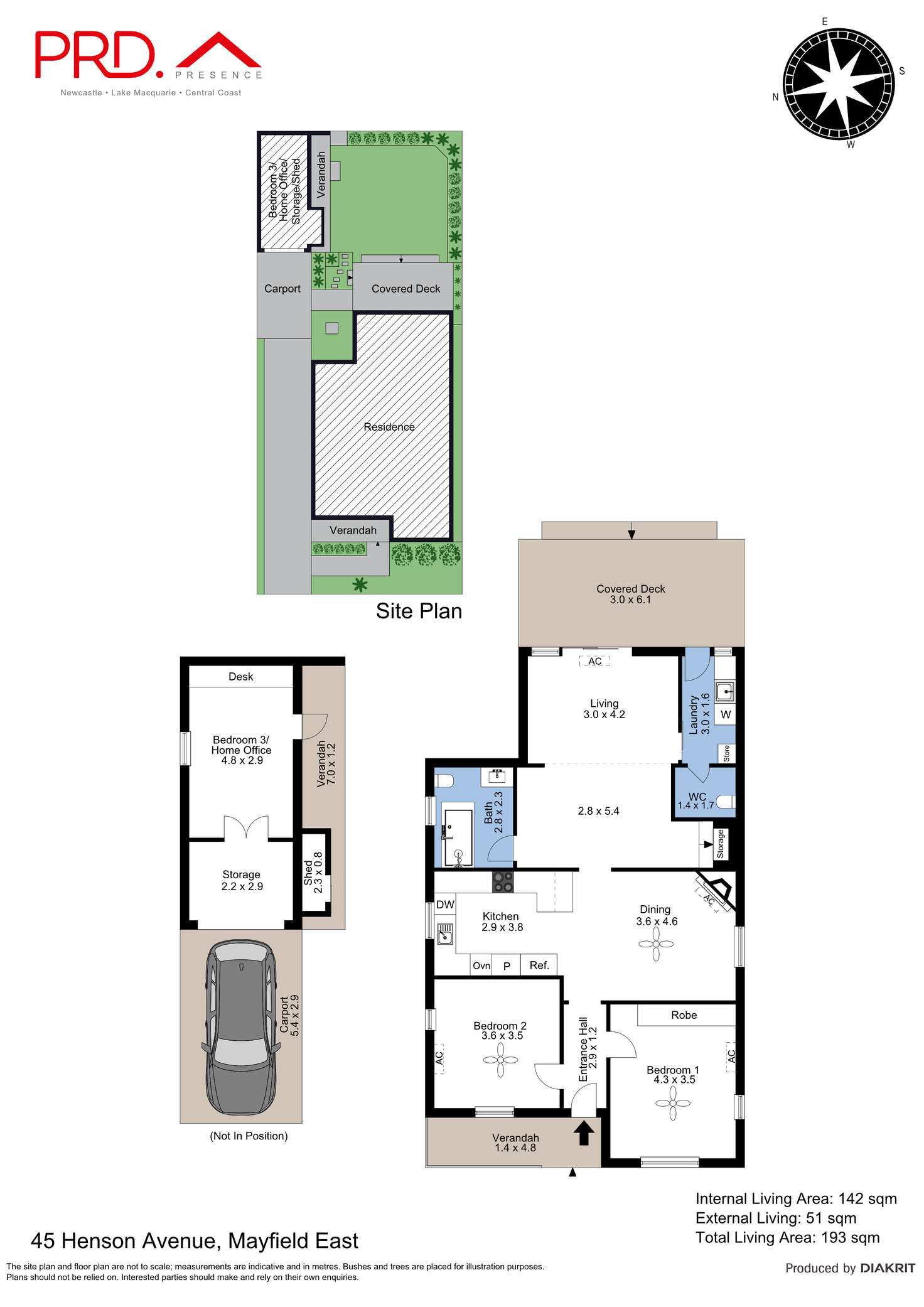 Floorplan of Homely house listing, 45 Henson Avenue, Mayfield East NSW 2304