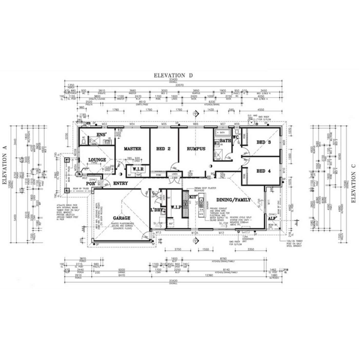 Floorplan of Homely house listing, 24 Swan Lake Drive, Sale VIC 3850