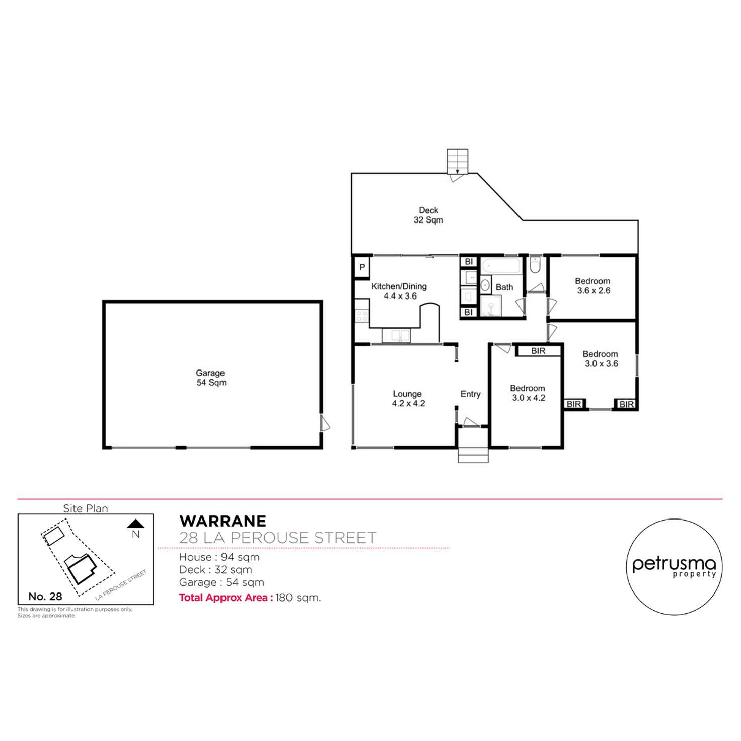 Floorplan of Homely house listing, 8/278 La Perouse Street, Warrane TAS 7018