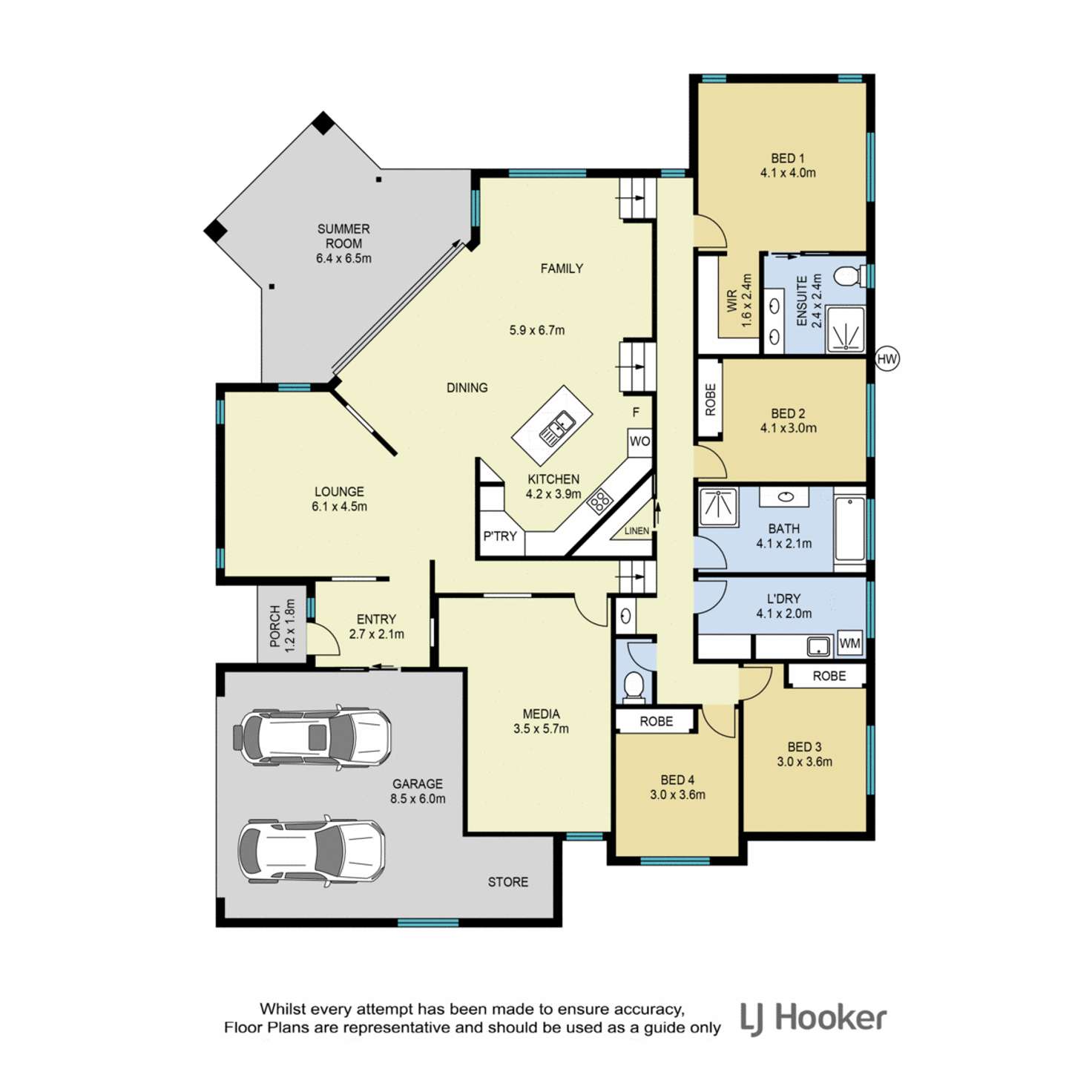 Floorplan of Homely house listing, 14 Matisse Street, Carseldine QLD 4034