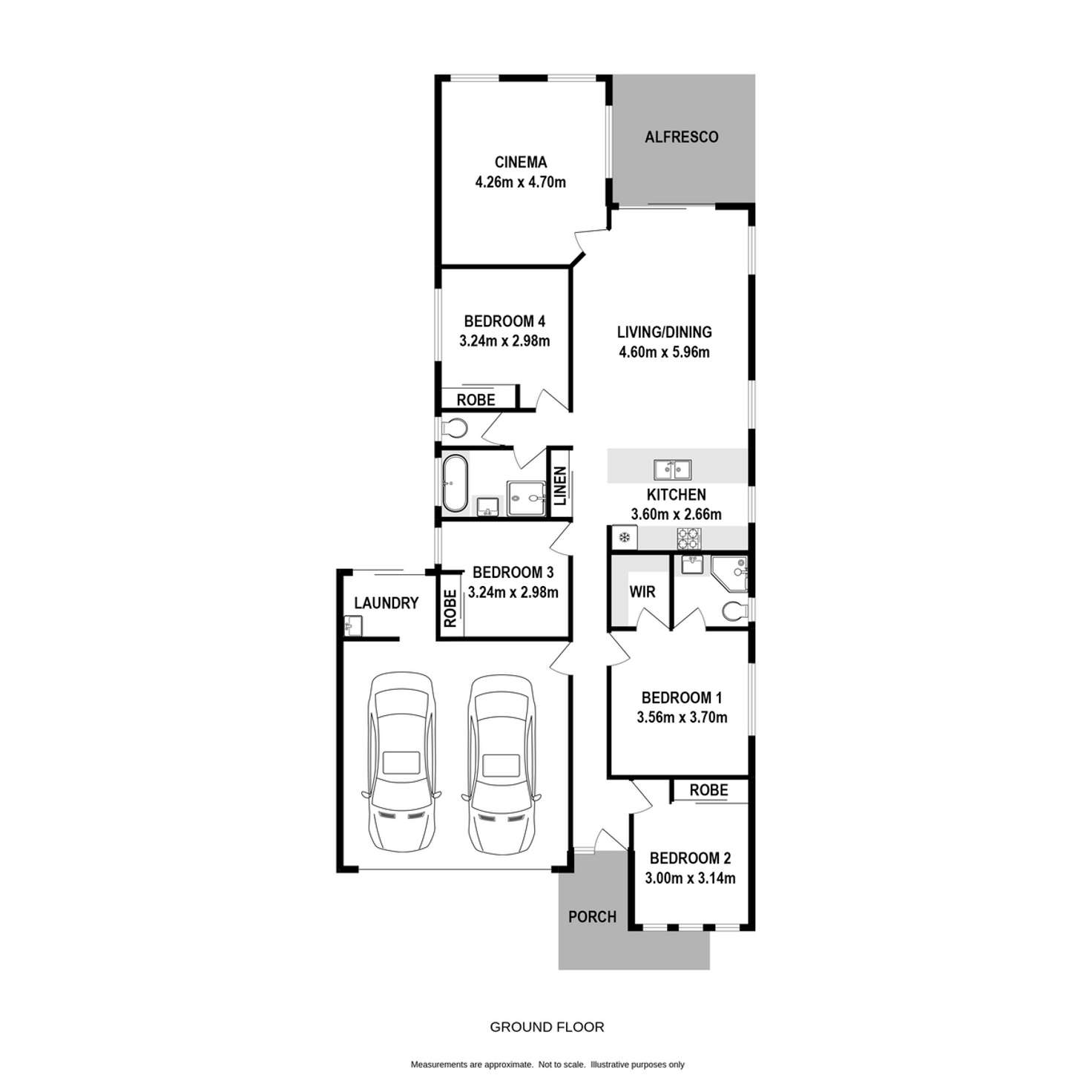 Floorplan of Homely house listing, 14 Willunga Street, Gledswood Hills NSW 2557