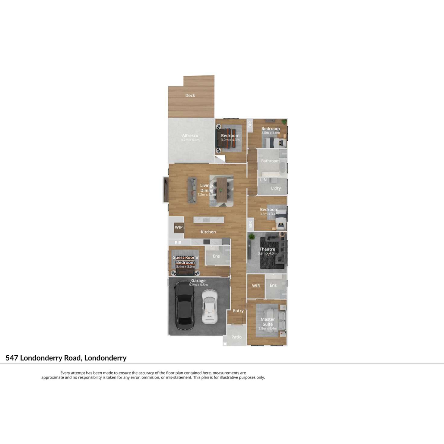 Floorplan of Homely house listing, 547 Londonderry Road, Londonderry NSW 2753