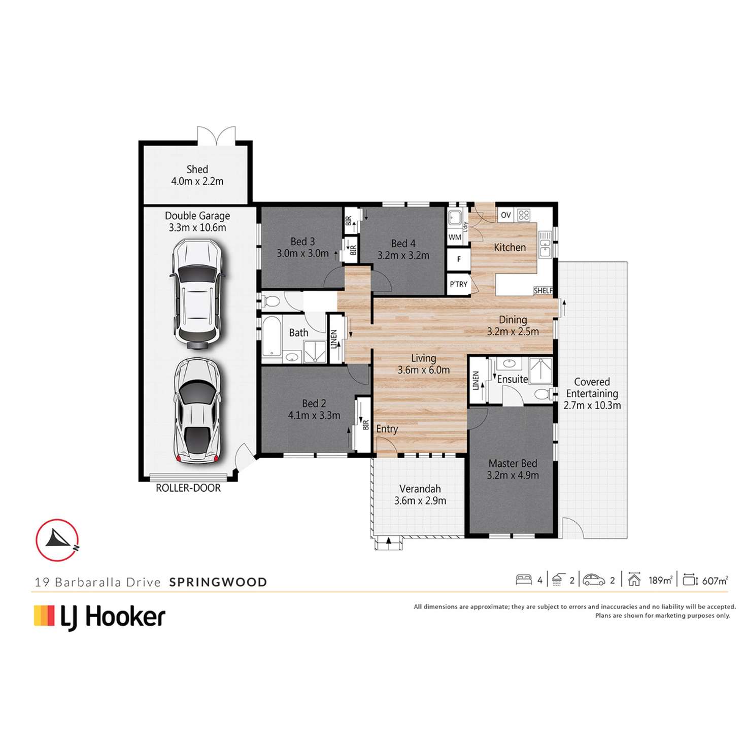 Floorplan of Homely house listing, 19 Barbaralla Drive, Springwood QLD 4127