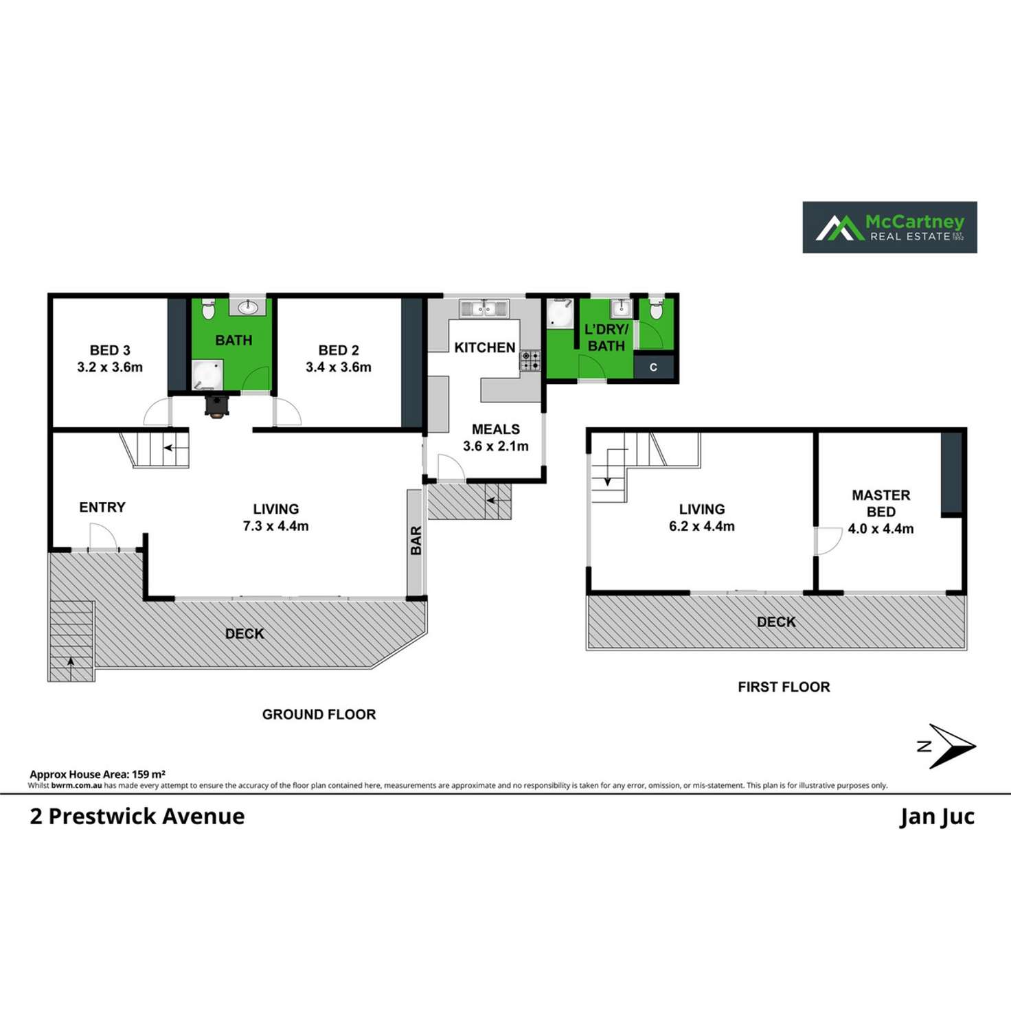 Floorplan of Homely house listing, 2 Prestwick Avenue, Jan Juc VIC 3228