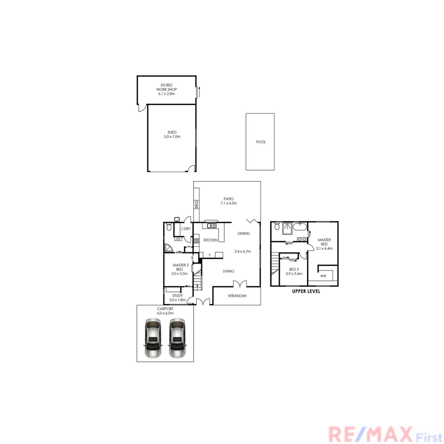 Floorplan of Homely house listing, 91 Anning Avenue, Golden Beach QLD 4551
