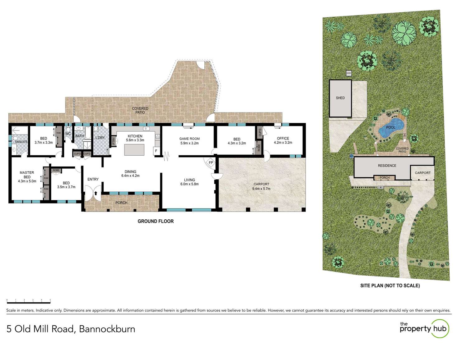 Floorplan of Homely house listing, 5 Old Mill Road, Bannockburn QLD 4207