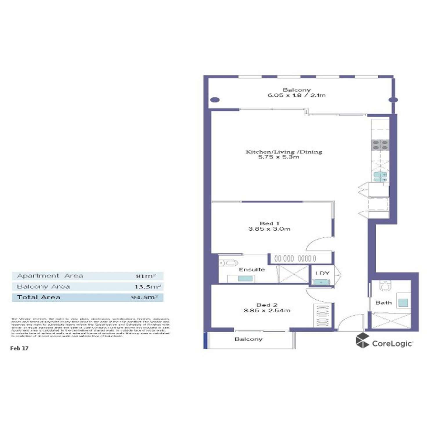 Floorplan of Homely apartment listing, 100/271-281 Gouger Street, Adelaide SA 5000
