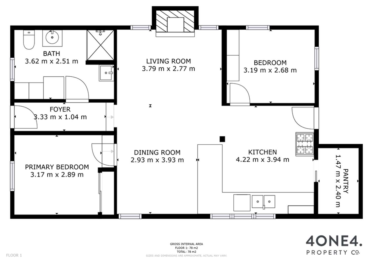 Floorplan of Homely house listing, 8/82 Black Snake Road, Granton TAS 7030