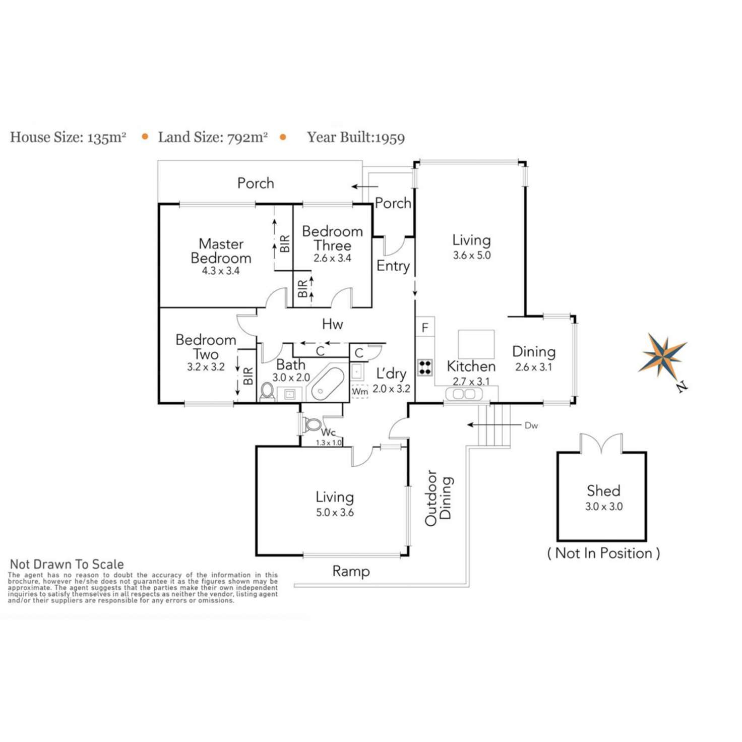 Floorplan of Homely house listing, 22 Totara Street, Riverside TAS 7250