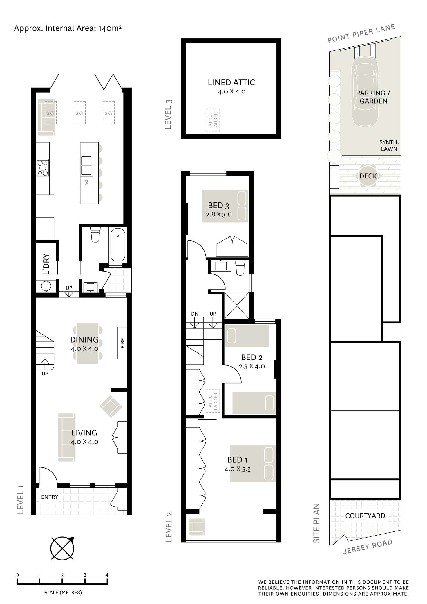 Floorplan of Homely terrace listing, 192 Jersey Road, Paddington NSW 2021