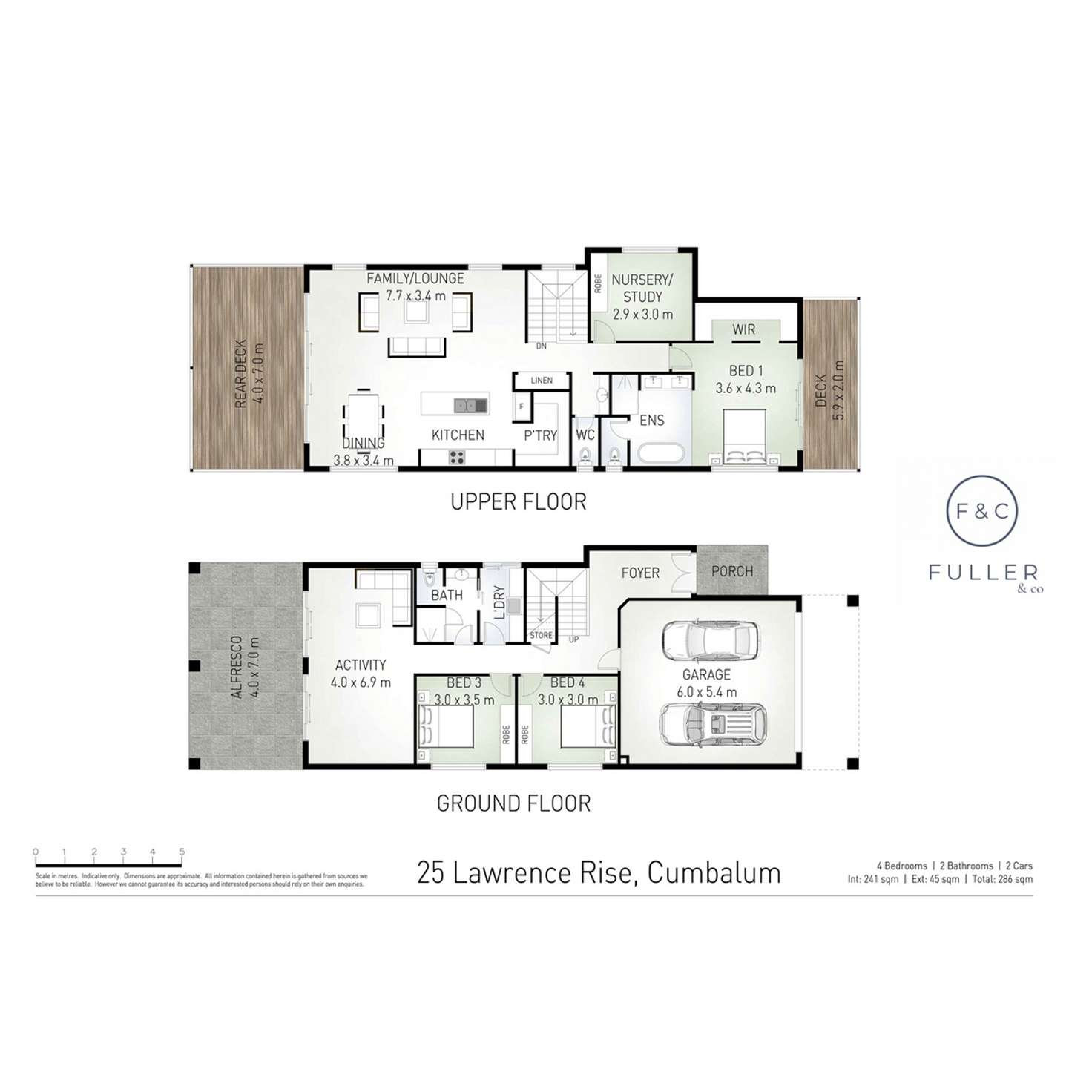 Floorplan of Homely house listing, 25 Lawrence Rise, Cumbalum NSW 2478