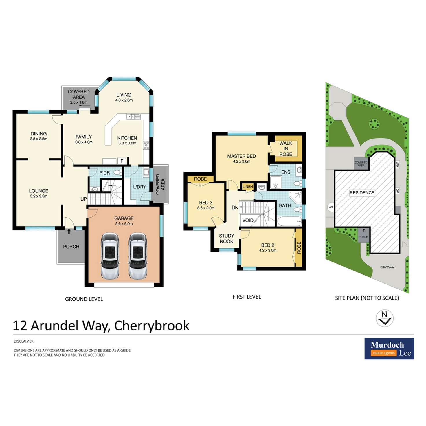 Floorplan of Homely house listing, 12 Arundel Way, Cherrybrook NSW 2126
