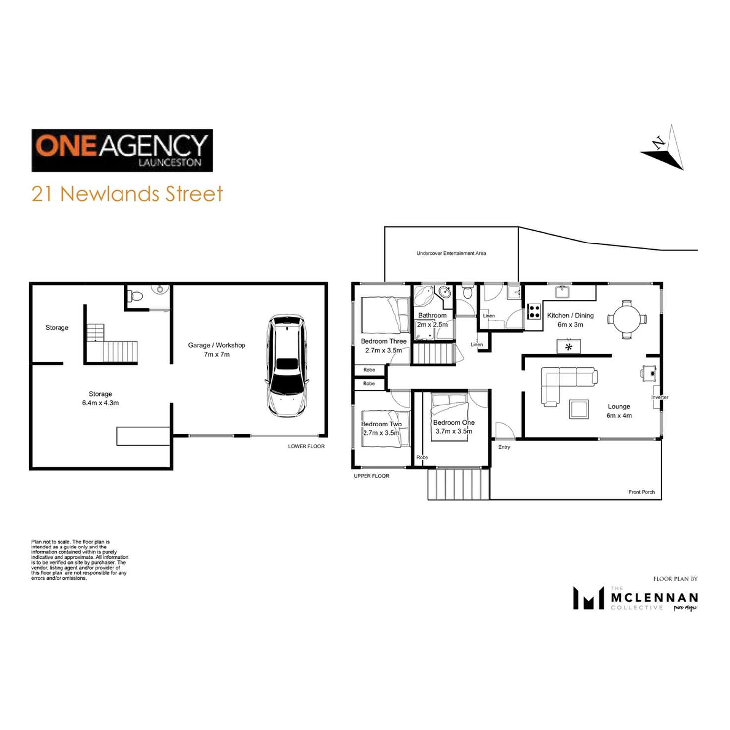 Floorplan of Homely house listing, 21 Newlands Street, Trevallyn TAS 7250