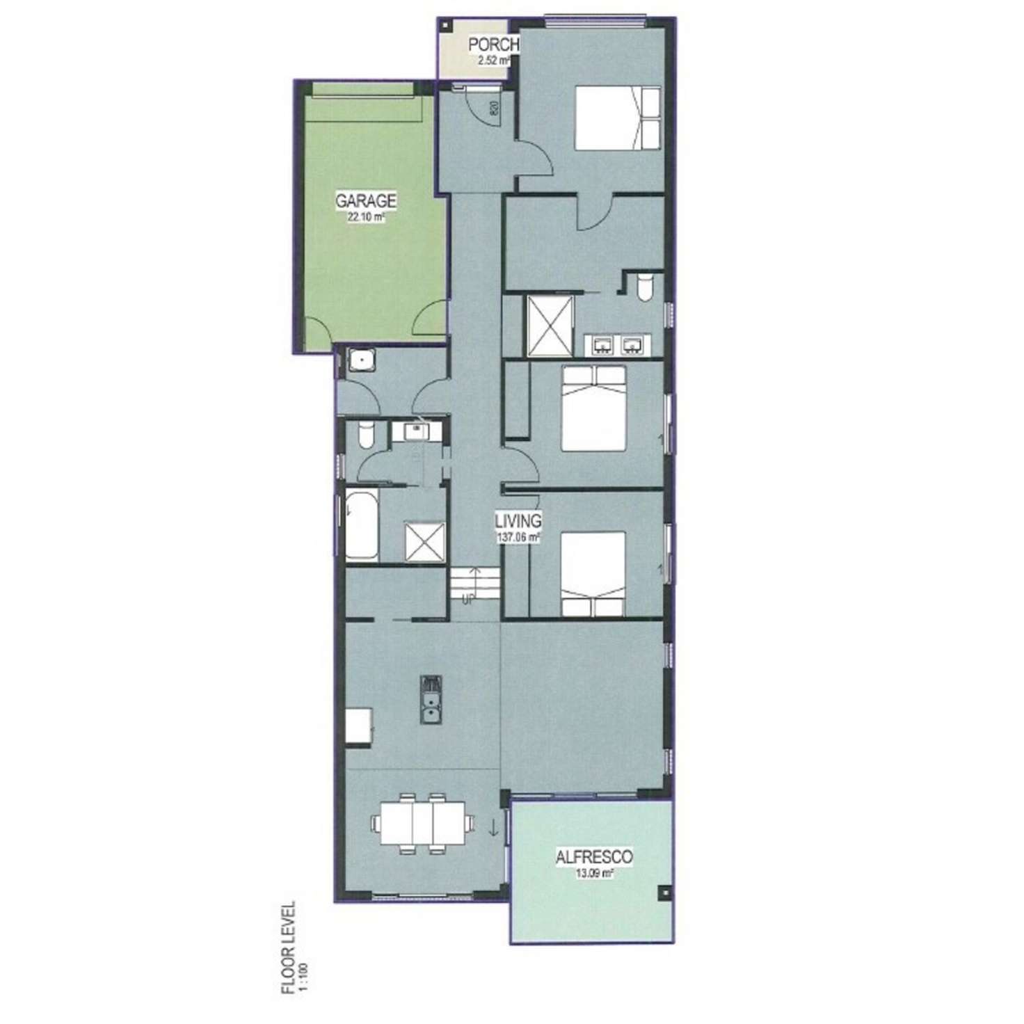 Floorplan of Homely house listing, 9 Aspen Court, Golden Grove SA 5125