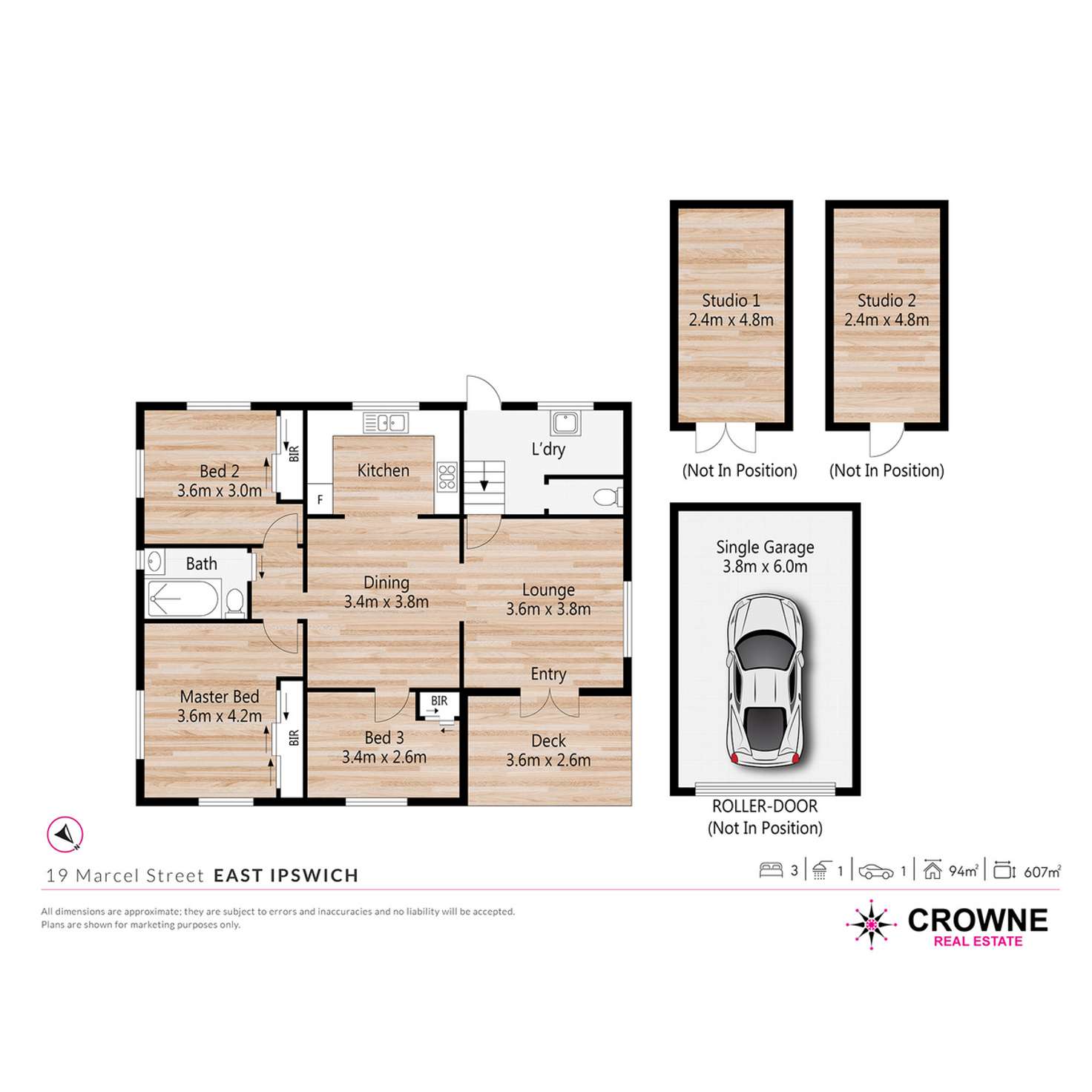 Floorplan of Homely house listing, 19 Marcel Street, East Ipswich QLD 4305