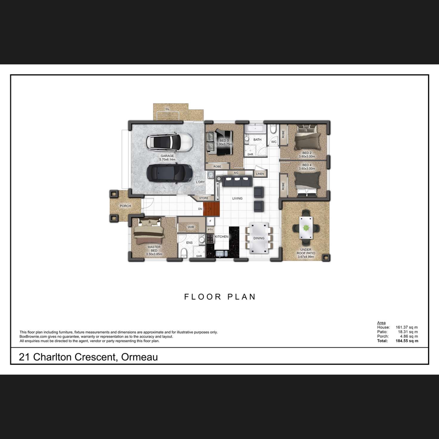 Floorplan of Homely house listing, 10/15 Charlton Crescent, Ormeau QLD 4208