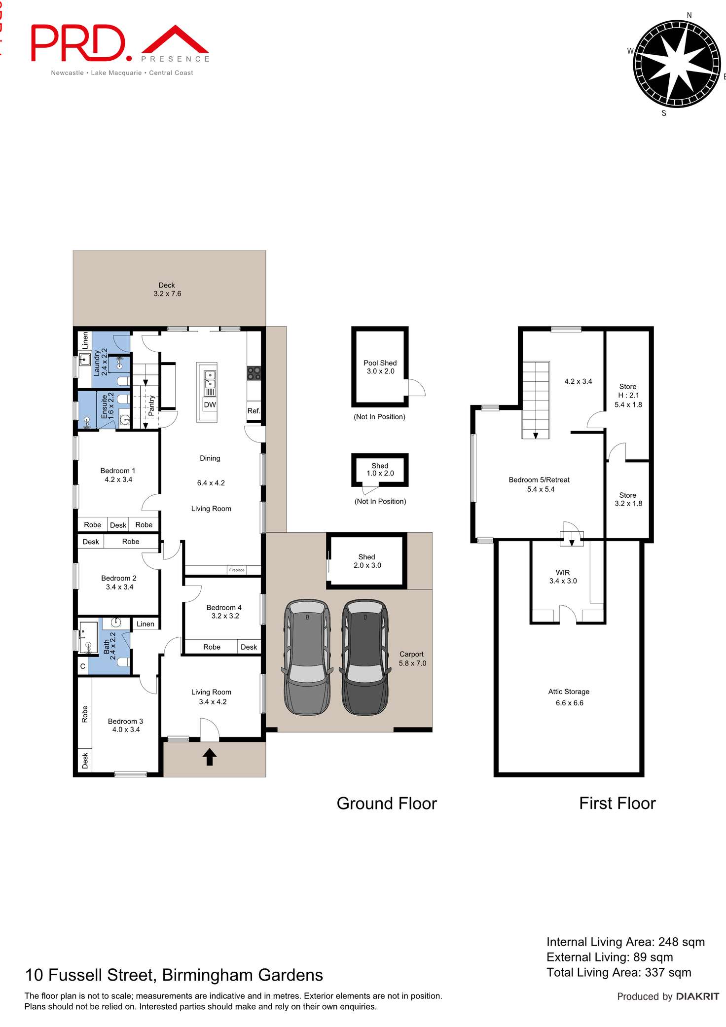 Floorplan of Homely house listing, 10 Fussell Street, Birmingham Gardens NSW 2287