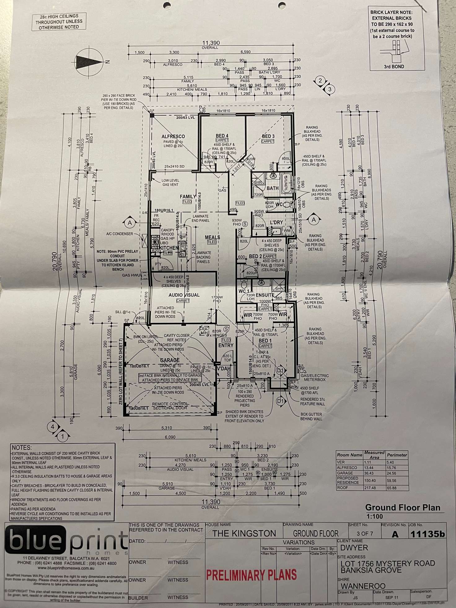 Floorplan of Homely house listing, 5 Mystery Road, Banksia Grove WA 6031