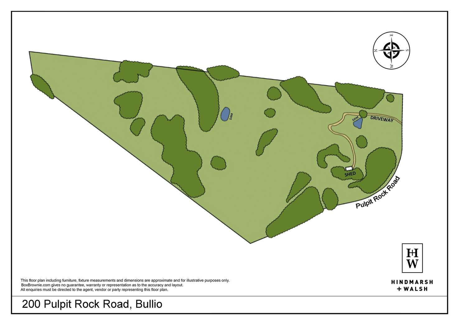 Floorplan of Homely mixedFarming listing, 200 Pulpit Rock Road, Bullio NSW 2575