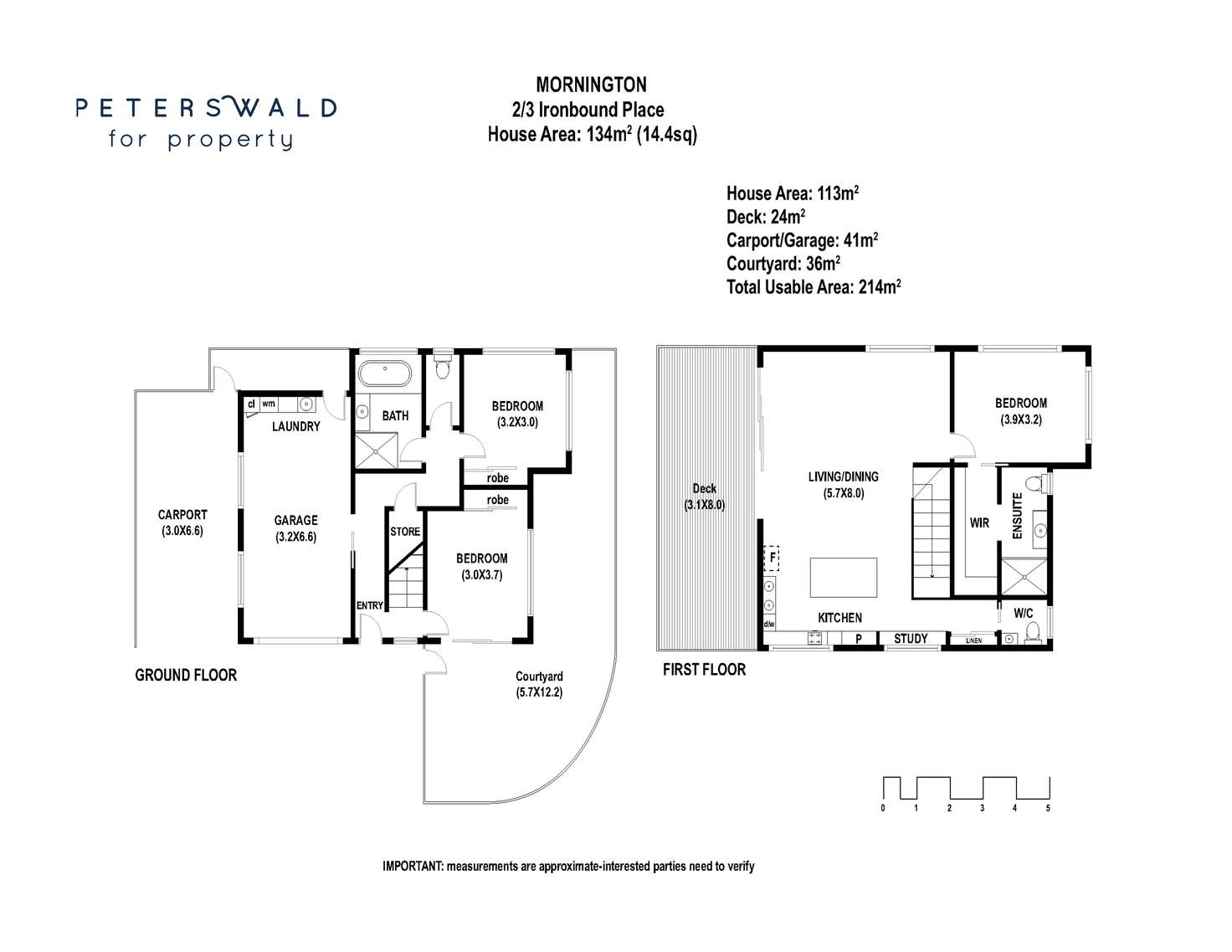 Floorplan of Homely villa listing, 2/3 Ironbound Place, Mornington TAS 7018