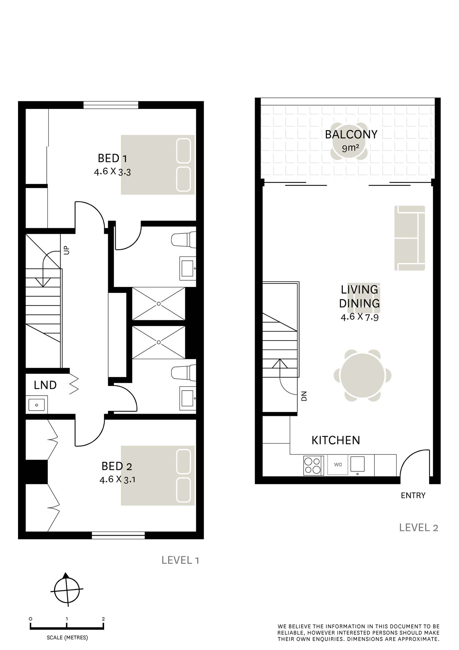 Floorplan of Homely apartment listing, 407B/797 Botany Road, Rosebery NSW 2018