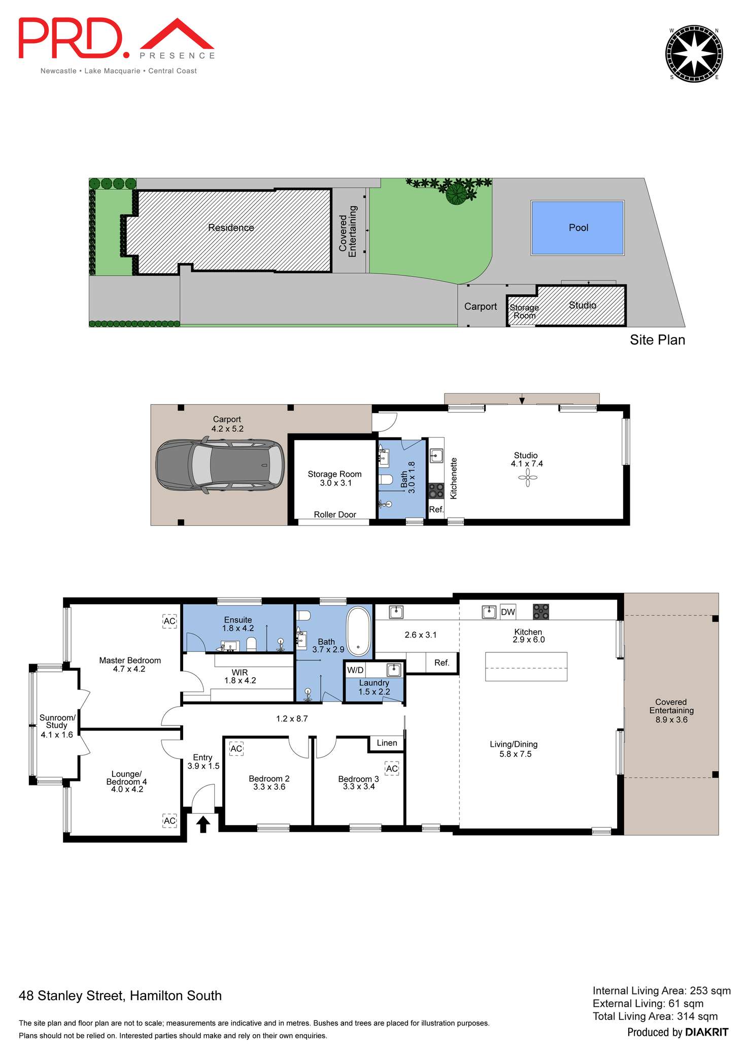 Floorplan of Homely house listing, 48 Stanley Street, Hamilton South NSW 2303