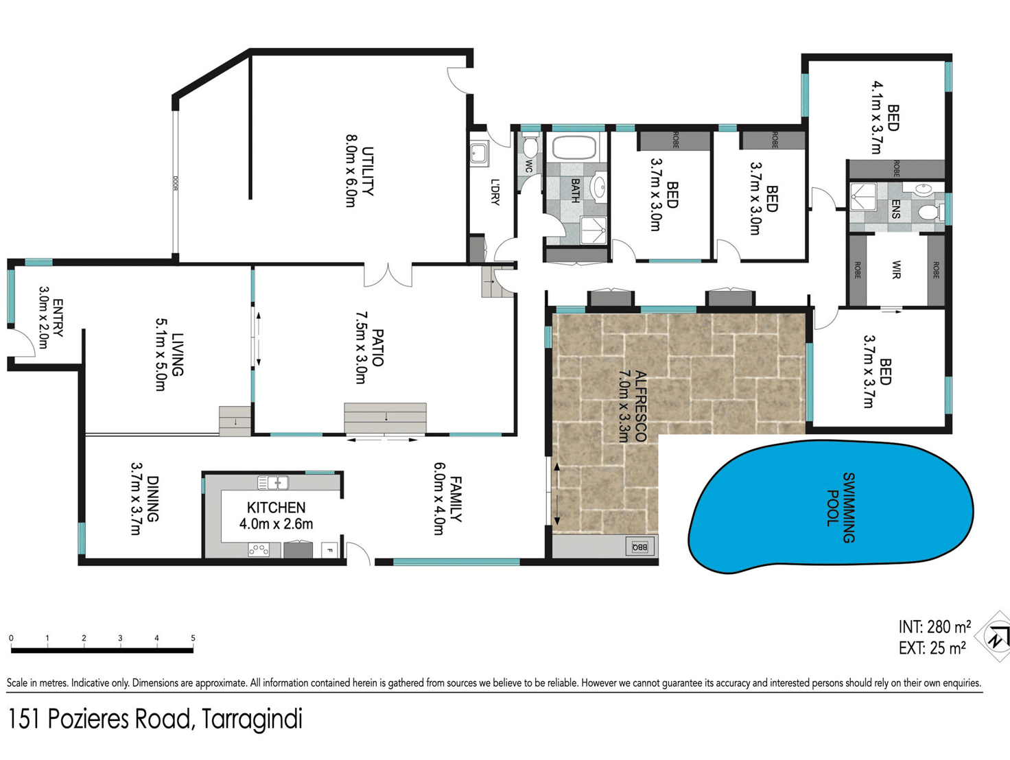 Floorplan of Homely house listing, 151 Pozieres Road, Tarragindi QLD 4121