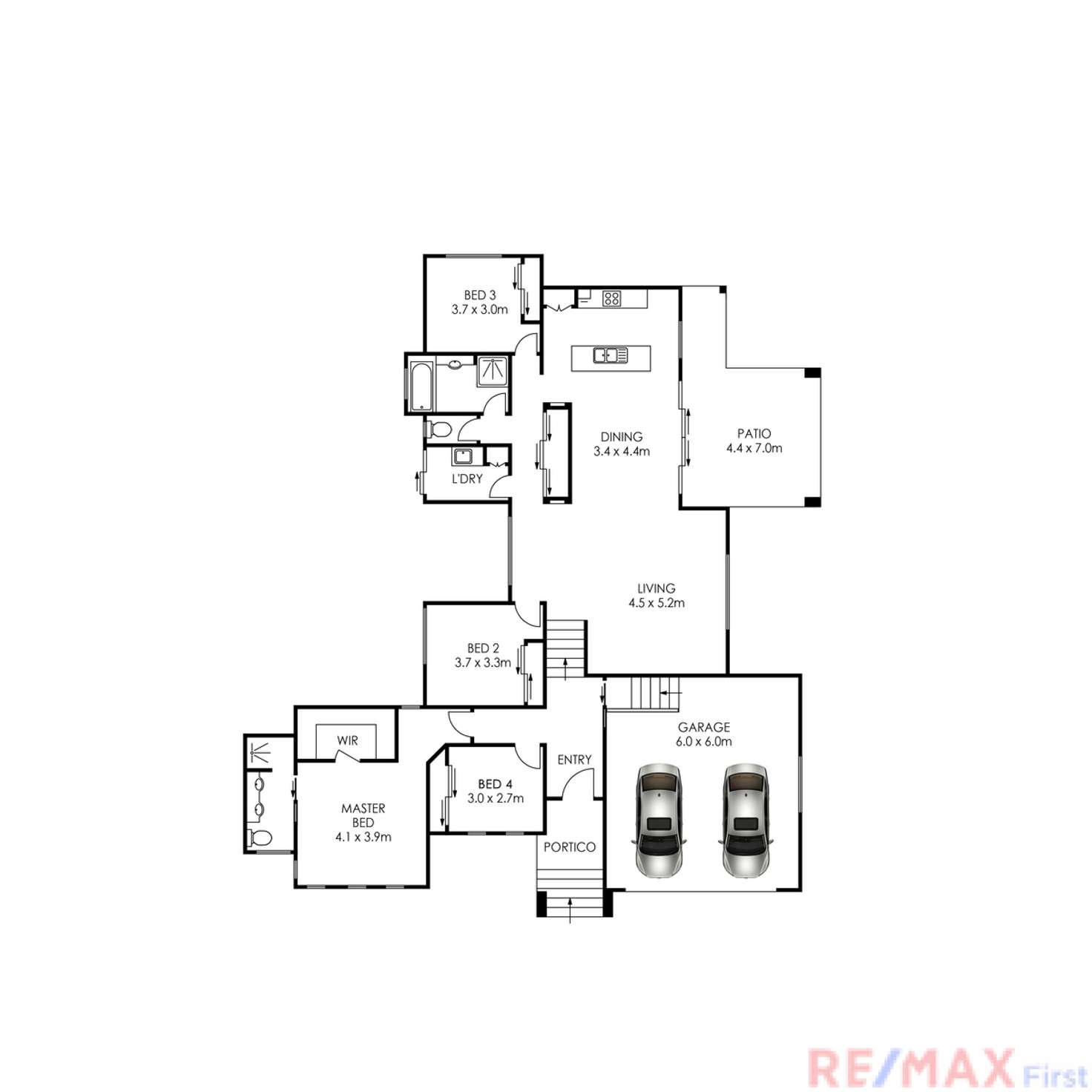 Floorplan of Homely house listing, 58 Byee Circuit, Aroona QLD 4551
