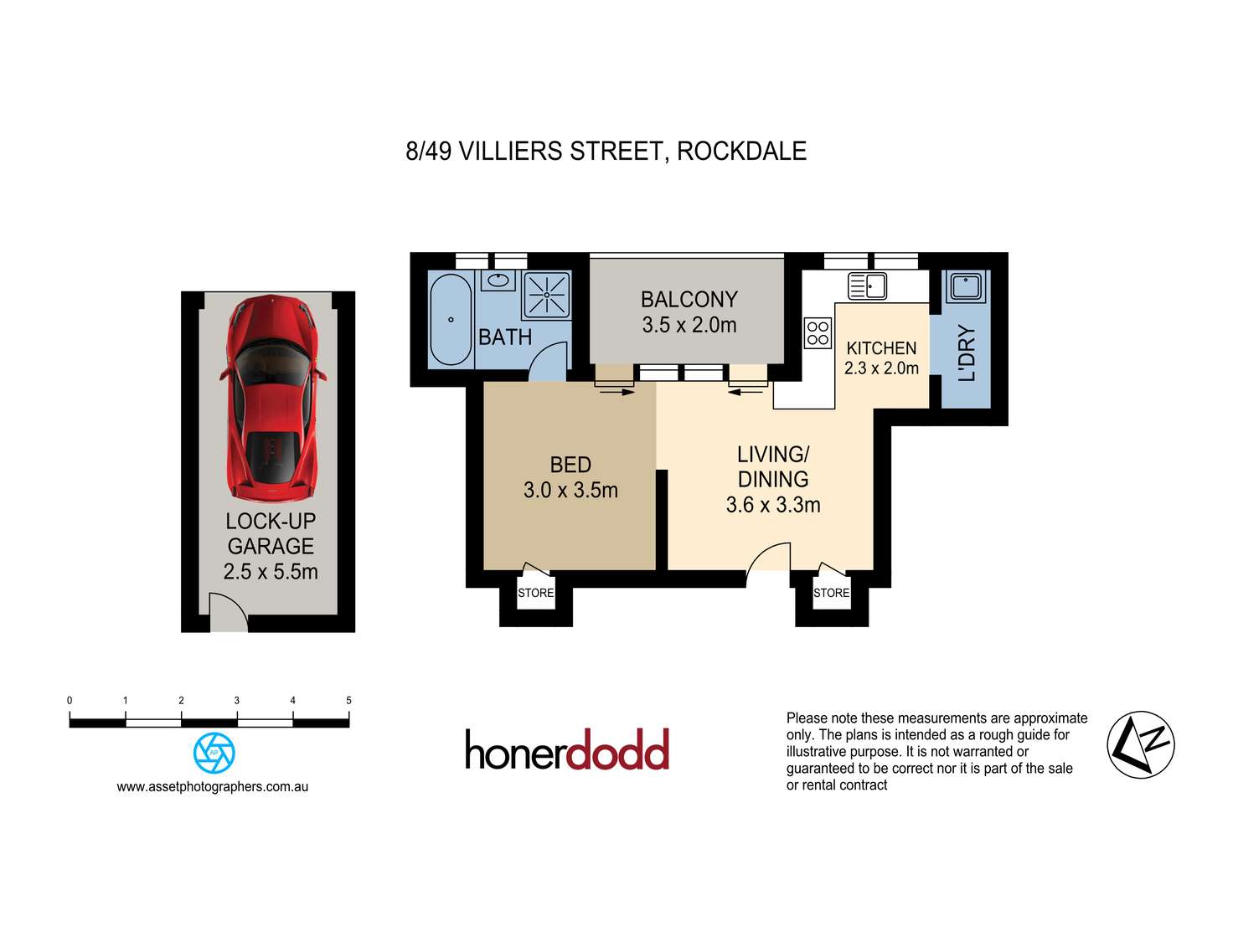 Floorplan of Homely apartment listing, 8/49 Villiers Street, Rockdale NSW 2216