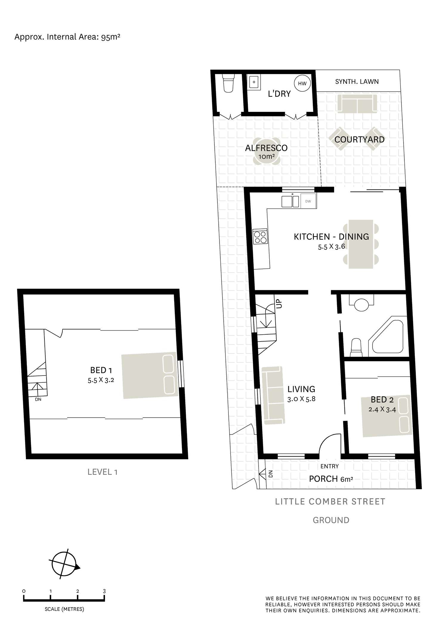 Floorplan of Homely terrace listing, 27 Little Comber Street, Paddington NSW 2021