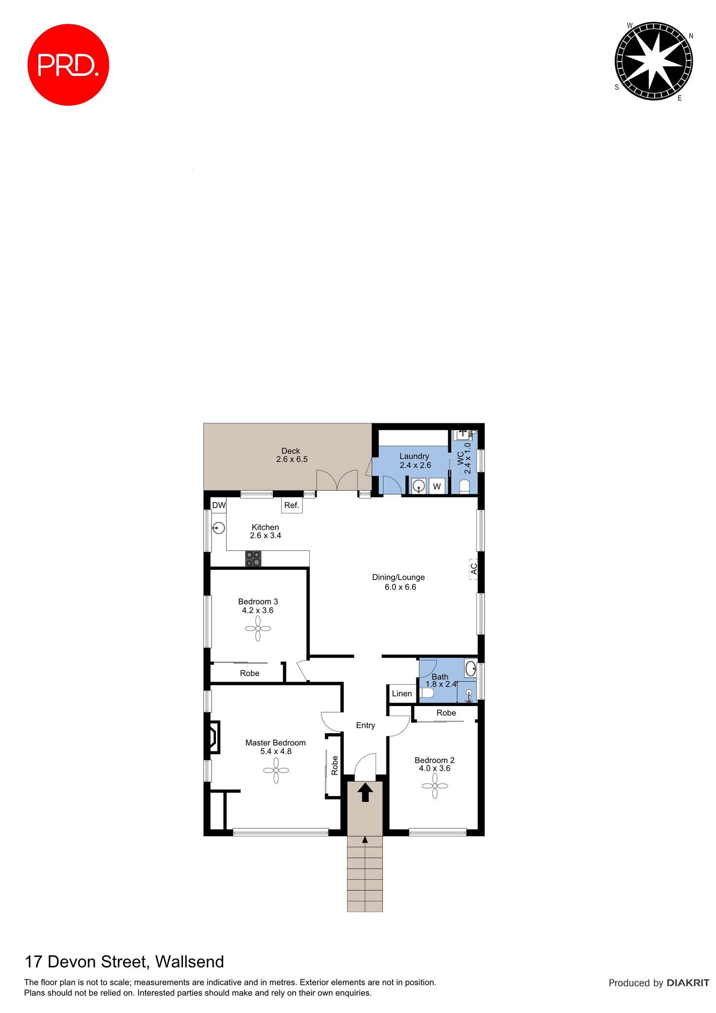 Floorplan of Homely house listing, 17 Devon Street, Wallsend NSW 2287