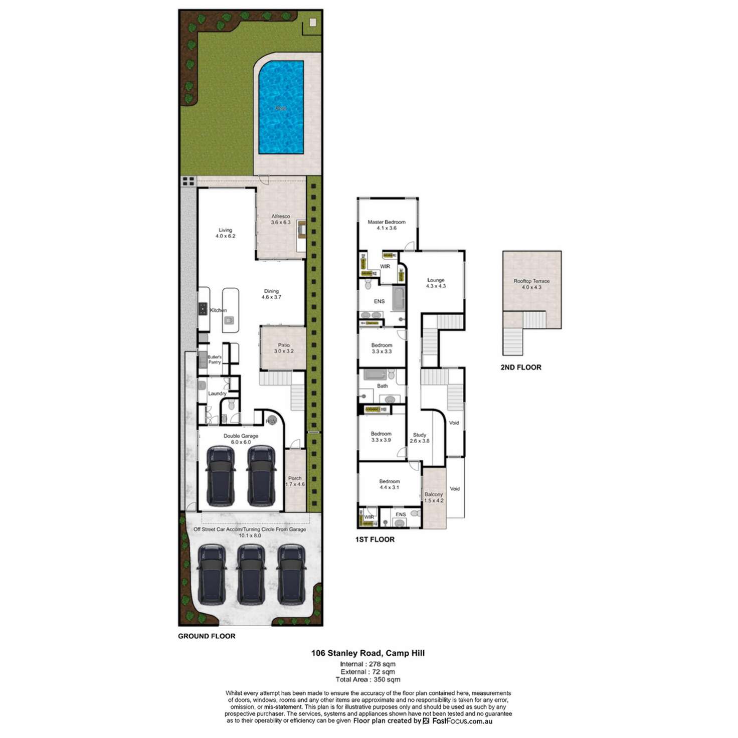Floorplan of Homely house listing, 106 Stanley Road, Camp Hill QLD 4152