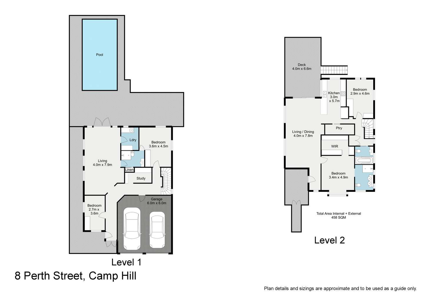 Floorplan of Homely house listing, 8 Perth Street, Camp Hill QLD 4152