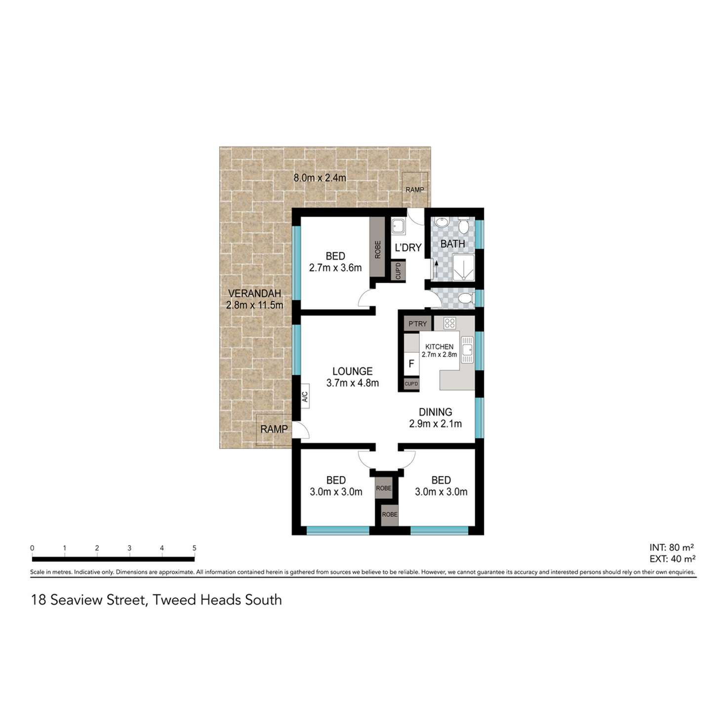 Floorplan of Homely house listing, 18 Seaview Street, Tweed Heads South NSW 2486