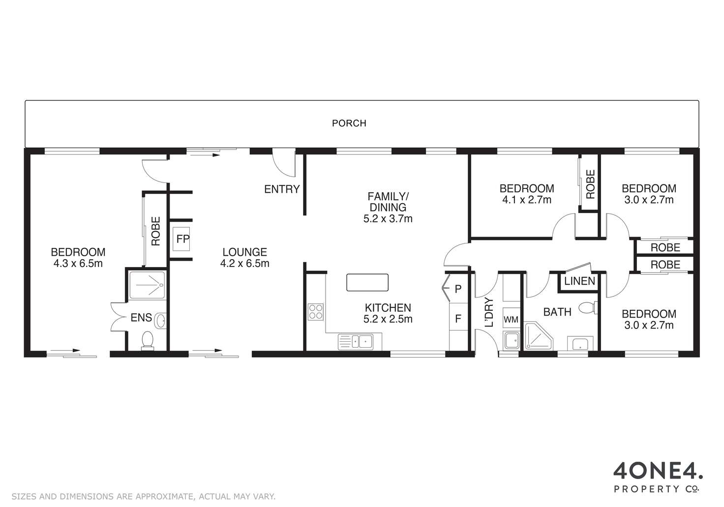 Floorplan of Homely acreageSemiRural listing, 335 Collins Cap Road, Collinsvale TAS 7012