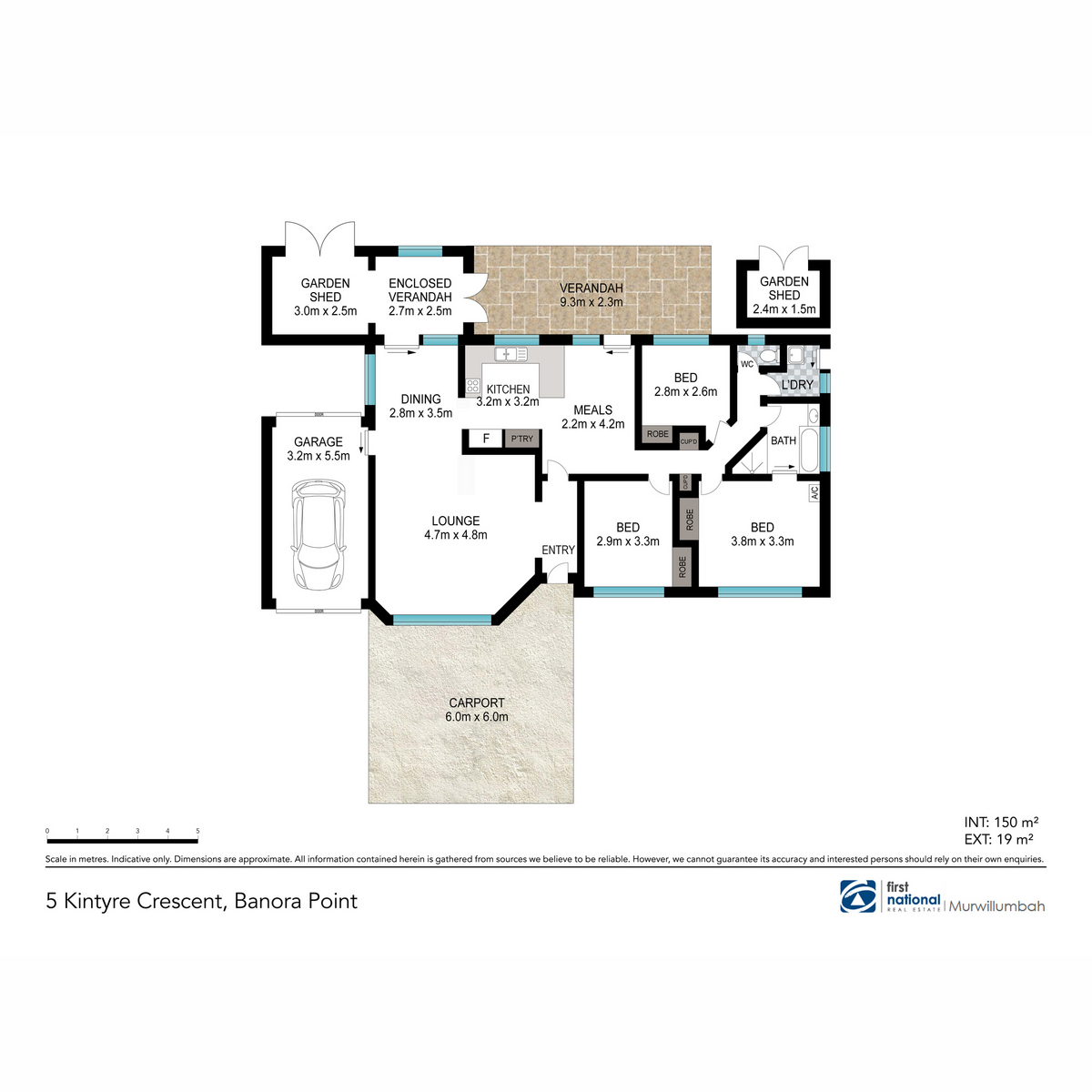 Floorplan of Homely house listing, 5 Kintyre Crescent, Banora Point NSW 2486