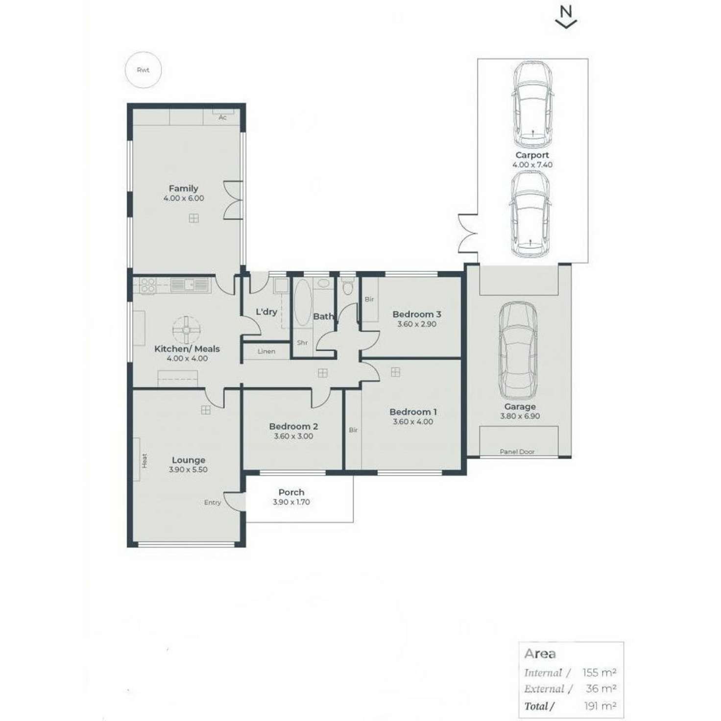 Floorplan of Homely house listing, 36 Central Avenue, Magill SA 5072