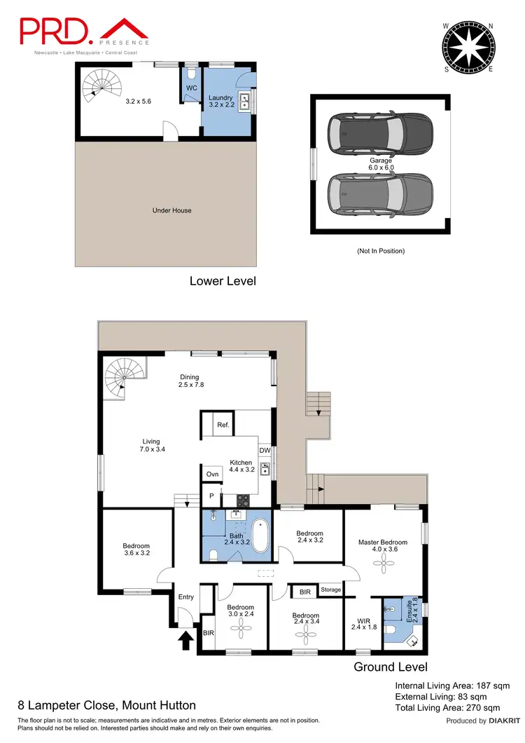 Floorplan of Homely house listing, 8 Lampeter Close, Mount Hutton NSW 2290