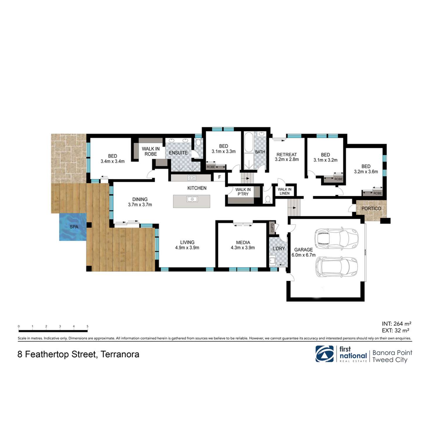 Floorplan of Homely house listing, 8 Feathertop Street, Terranora NSW 2486