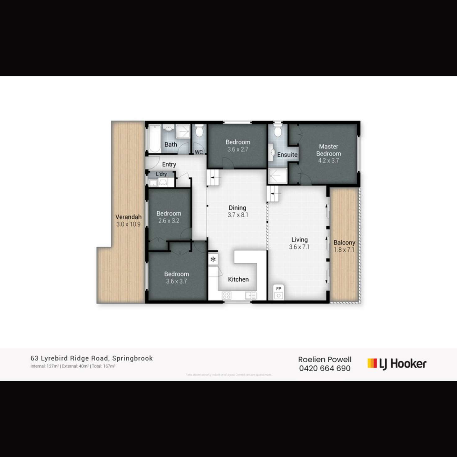 Floorplan of Homely house listing, 63 Lyrebird Ridge Road, Springbrook QLD 4213