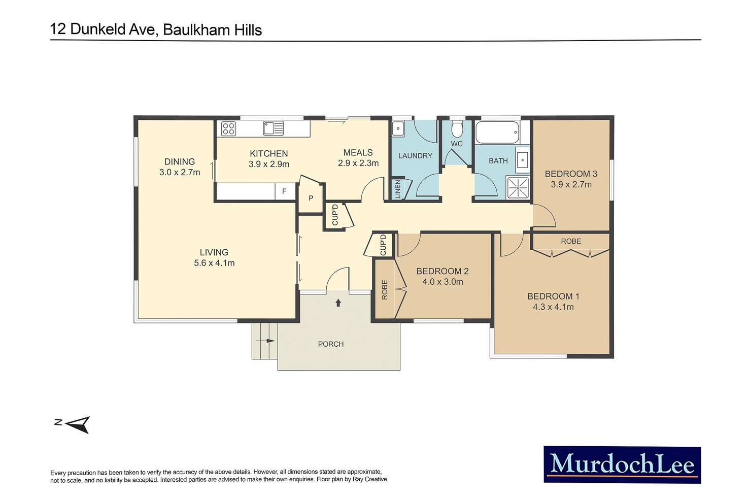 Floorplan of Homely house listing, 12 Dunkeld Avenue, Baulkham Hills NSW 2153