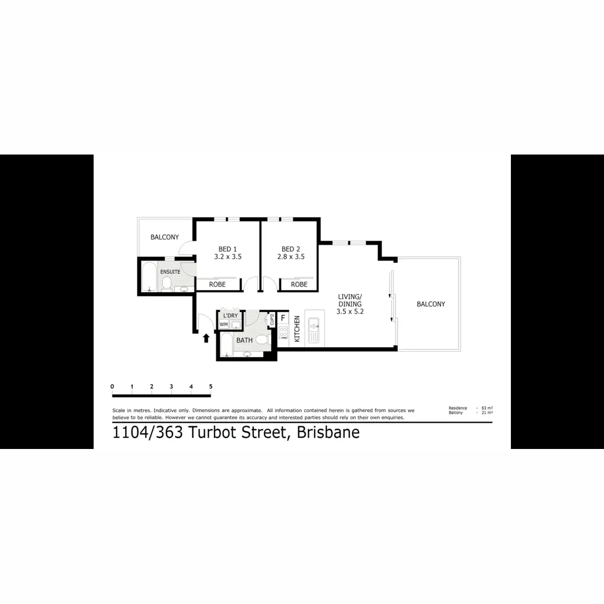 Sold Apartment 1104/361 Turbot Street, Spring Hill QLD 4000 Oct 19