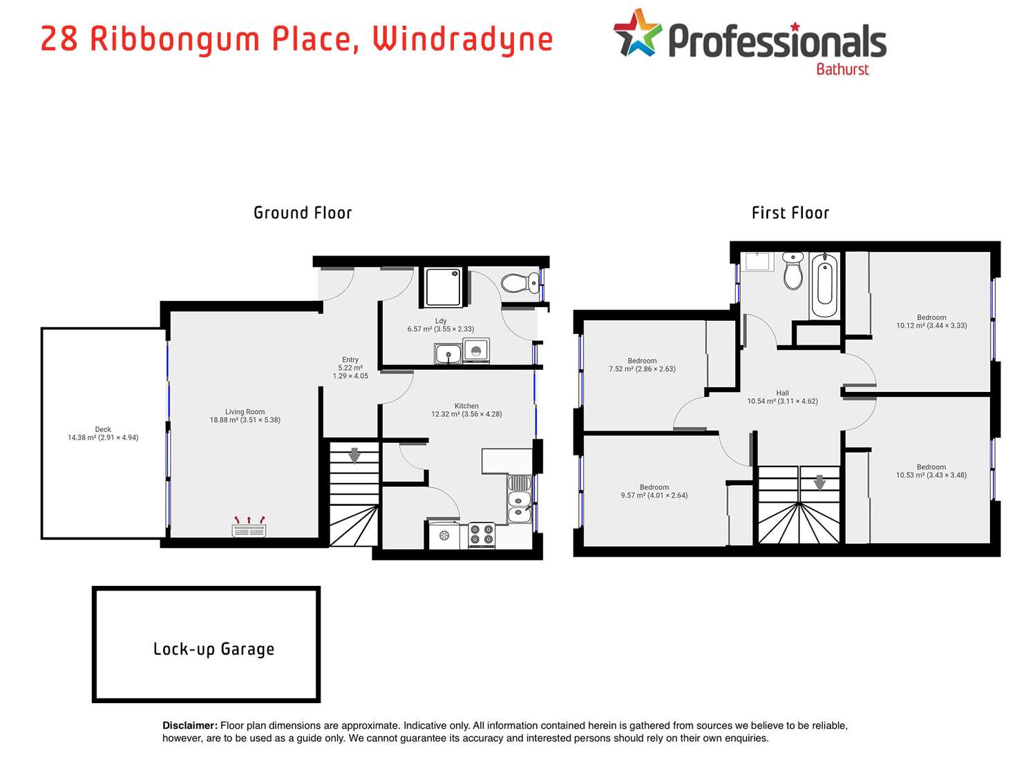 Floorplan of Homely house listing, 28 Ribbongum Place, Bathurst NSW 2795