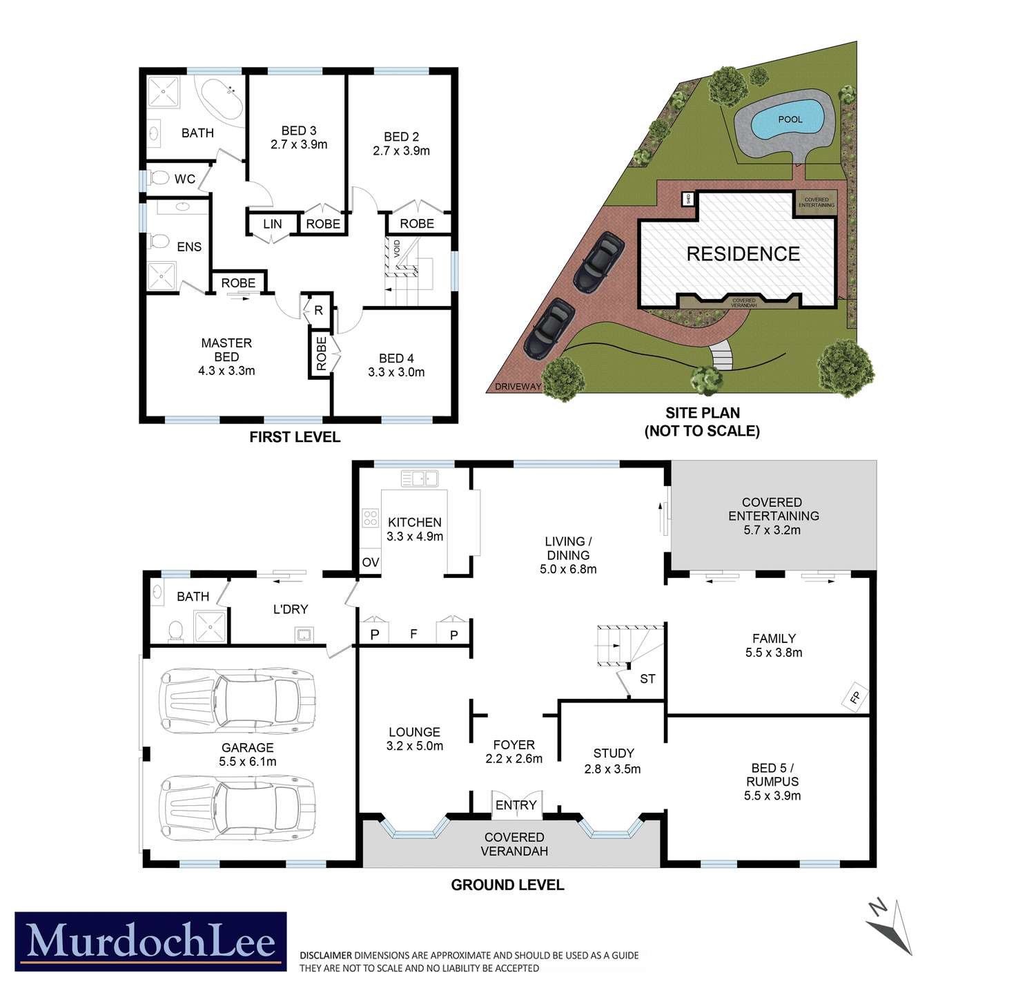 Floorplan of Homely house listing, 5 Paradise Close, Cherrybrook NSW 2126