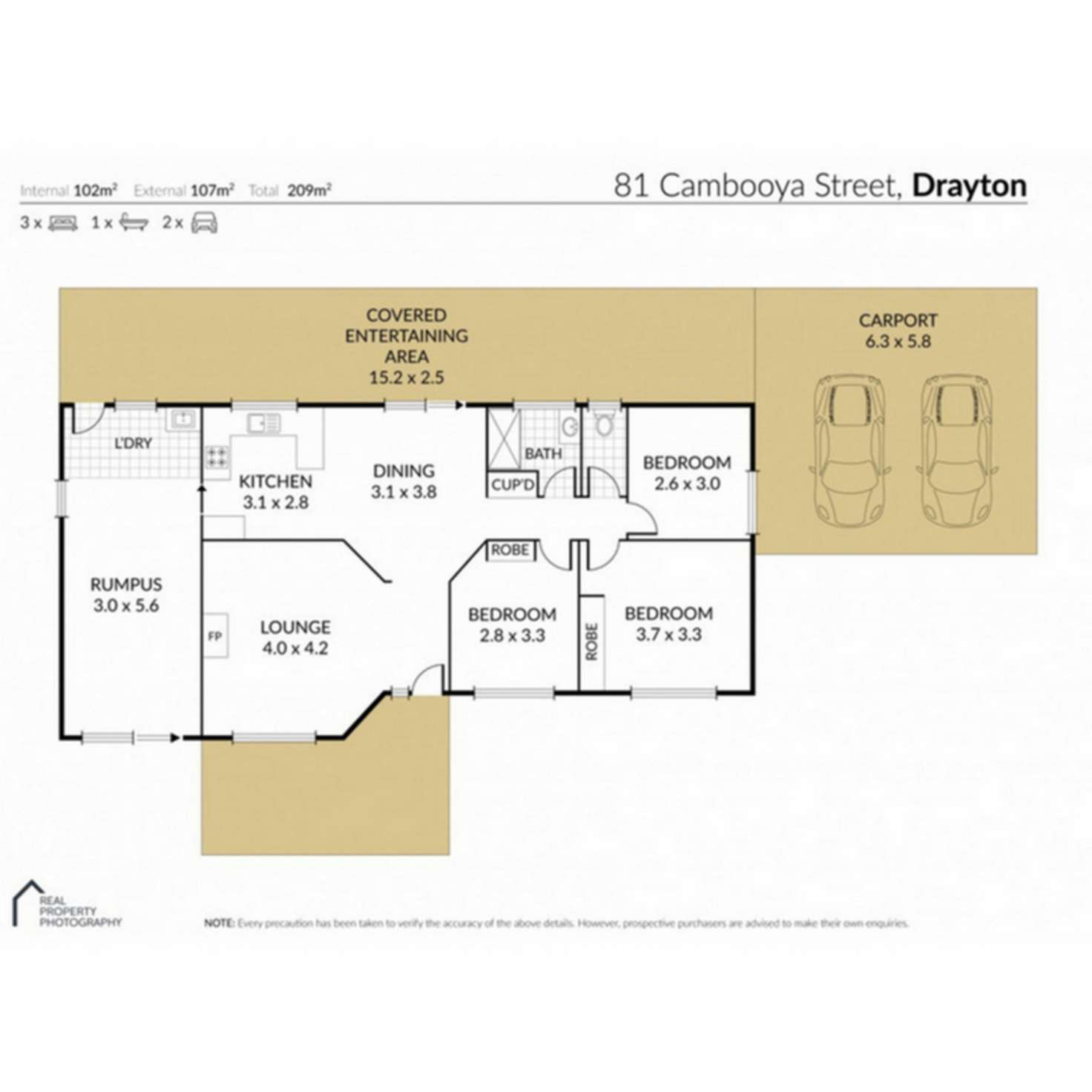 Floorplan of Homely house listing, 81 CAMBOOYA Street, Drayton QLD 4350