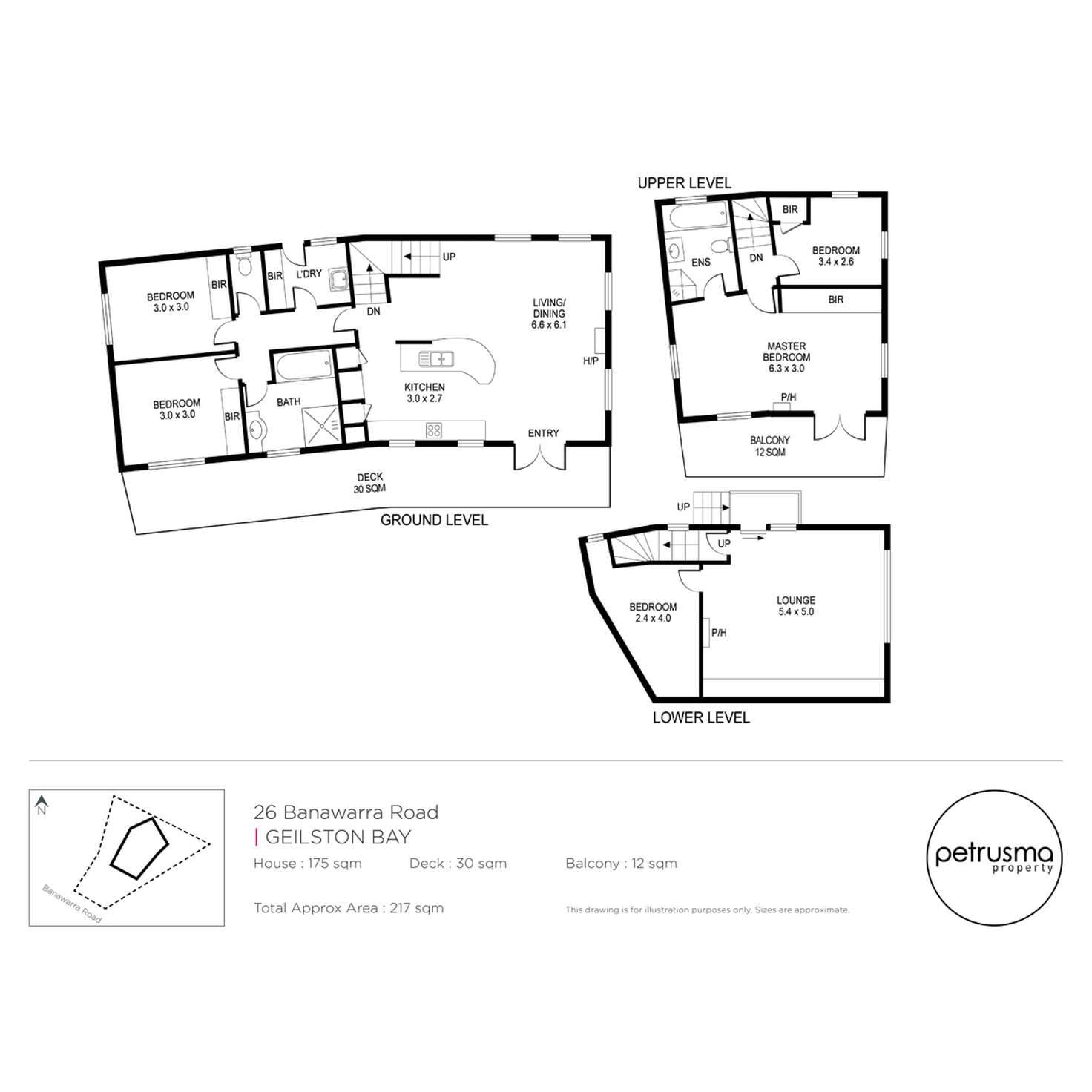 Floorplan of Homely house listing, 26 Banawarra Road, Geilston Bay TAS 7015