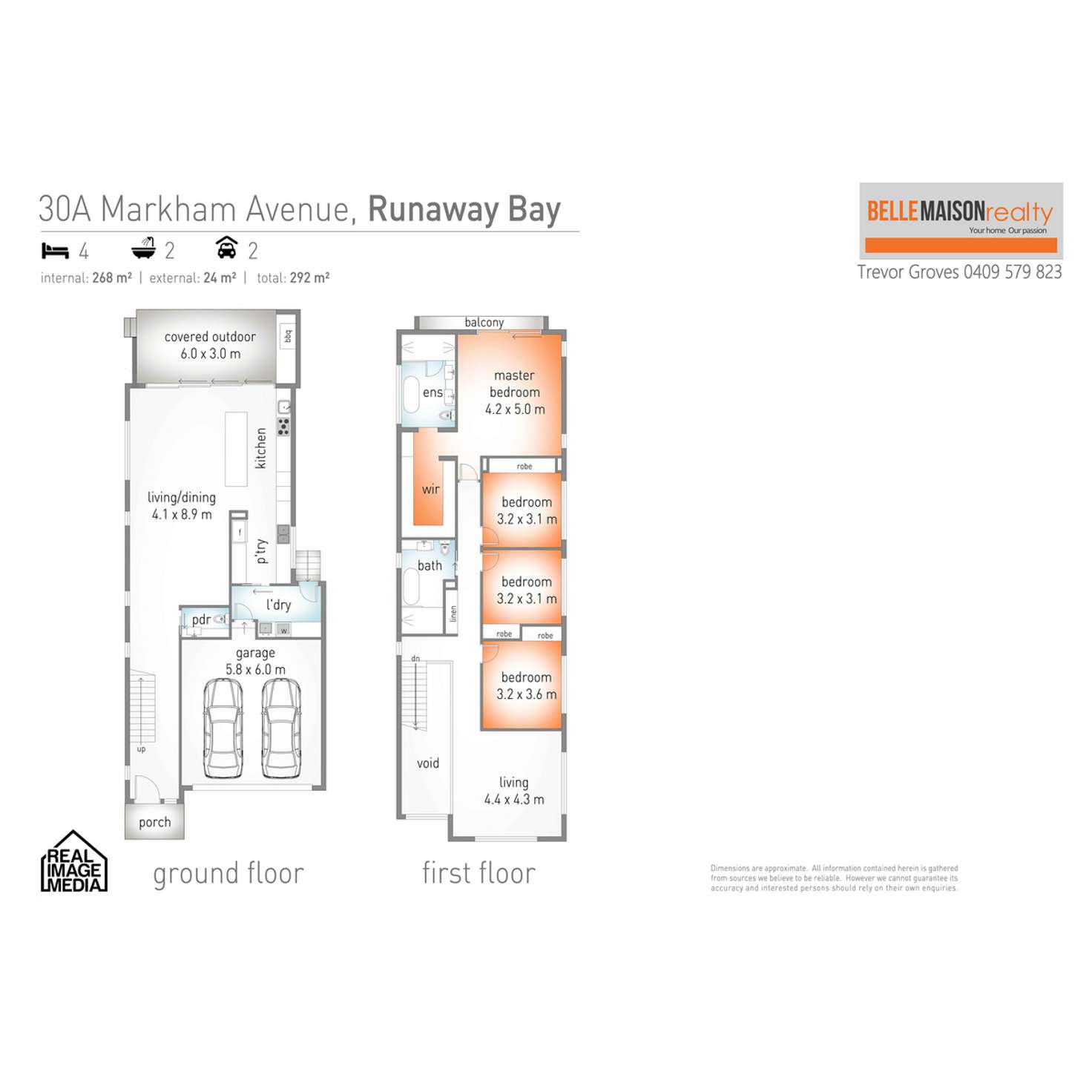 Floorplan of Homely house listing, 30A Markham Avenue, Runaway Bay QLD 4216
