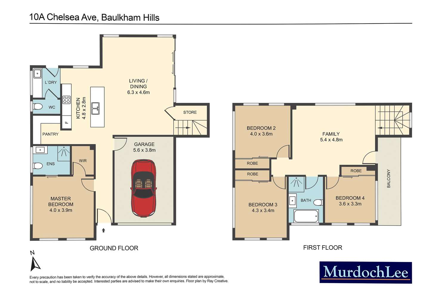 Floorplan of Homely house listing, 10A Chelsea Avenue, Baulkham Hills NSW 2153
